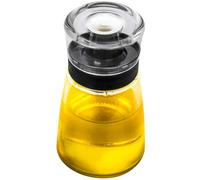 TINMIX Bottiglia Dispenser di Olio a Prova di Perdite per Campeggio all'Aperto, 160ml/5.4oz Ampolla di Vetro per Olio d'Oliva e Aceto, Ben Sigillata per Cucina da Picnic, Confezione da 1