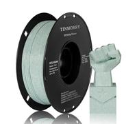 TINMORRY Filamento in PETG da 1,75 mm, filamento per stampante 3D PETG, compatibile con stampante 3D Bambu FDM, bobina da 1 kg, colore verde magico marmo
