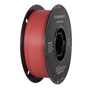 TINMORRY Filamento in PLA da 1,75 mm, 1 kg, filamento per stampante 3D in PLA rapido, compatibile con la maggior parte delle stampanti 3D FDM Regular PLA Red Bean Colour