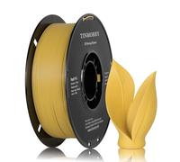 TINMORRY Filamento in PLA da 1,75 mm, 1 kg, filamento per stampante 3D in PLA rapido, compatibile con la maggior parte delle stampanti 3D FDM, giallo caldo