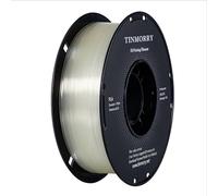 TINMORRY Filamento in PLA da 1,75 mm, 1 kg, filamento per stampante 3D in PLA rapido, compatibile con la maggior parte delle stampanti 3D FDM Regular PLA trasparente