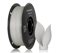 TINMORRY Filamento in PLA da 1,75 mm, 1 kg, filamento per stampante 3D in PLA rapido, compatibile con la maggior parte delle stampanti 3D FDM Regular PLA grigio chiaro