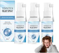 Tinnidrop Spray per il sollievo degli acufeni, Dispositivo per il sollievo degli acufeni, Gocce auricolari per il sollievo degli acufeni, Spray per la pulizia del cerume (3pcs)