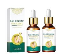Tinnitus Relieving Ear Drops,Ear Ringing Relieving Drops Treatment Tinnitus 20ml,Ear Ringing Treatment Oil,Ear Soothing Agent,Tinnitus Relief Ear Drops,Educes Ear Noise (2PCS)
