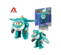 (Tino) Super Wings S5 2" Mini figure d'azione per aeroplani Transforming Deformation Transform-a-Bots