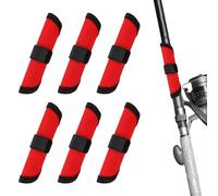 Tinoaly 6pz Involucro per Esche, 15cm Coperture per Esche Protezione per Esche Facilmente Visibili Scudo per Esche Plastica per Pescatori di Canne da Pesca Pesca Sicura