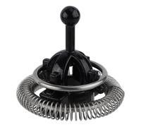 Tinoaly Frusta di ricambio per montalatte, compatibile con Nespresso Aeroccino 3/4/Plus, frusta moderna in plastica nera e acciaio inossidabile, per accessori per macchine da caffè