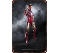 TINSAEGE Targa in metallo con scritta "Avengers Endgame" | Insegne e targhe decorative per la tua casa, bar, club o decorazione da parete, 20,3 x 30,5 cm