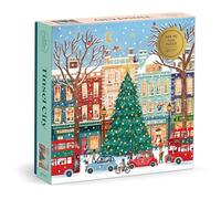 Galison - Puzzle Puzzle di metallo: Tinsel City - 500 Pezzi