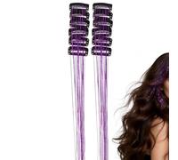 Tinsel Con Clip Per Capelli 12 Pezzi Di Tinsel Da 50 Centimetri Splendenti