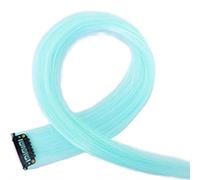 Tinsel - Extension per capelli per ragazze, colore rosa, effetto luminoso unico, irradiano individualità e comfort (blu acqua, 1 pezzo) (qualsiasi 3 pezzi o più utilizzerà la consegna più veloce)