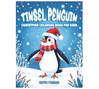 Tinsel Penguin Christmas Coloring Book for Kids, Cute Penguins, designed with clean & Easy to Color: Christian Christmas Coloring Book, Kids Coloring ... Hollies, Decorations, Christmas Celebrations