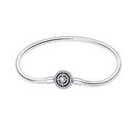 TINSLO Moments-Bracciale Donna Argento 925 Braccialetto Snake Bracciali Gioielli Regalo Natale Compleanno Festa Della Mamma per Moglie Amiche Amica