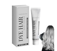 Tinta Capelli Grigio Argento 100ml, Permanente con Olio di Cocco (1pcs) | Colore permanente senza ammoniaca copre i capelli bianchi; olio di cocco per capelli morbidi e lucidi.