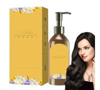 Tinta Capelli Vegetale Monodose Profumata Floreale - Shampoo Tintura Naturale A Lunga Durata Per Uomini E Donne | Copre I Capelli Bianchi Con Ingredienti Sicuri E Nutrienti | Flacone 300mL