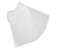 Tinta Chioma, Fogli per Mèches Bianco, Schiuma, 50 Pezzi | Uso Domestico e Salone, Osservazione del Colore, Applicazione Precisa, Tinta Ordinata, Trasparente