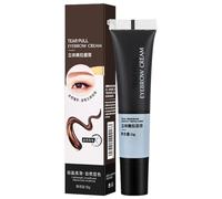 Tinta del sopracciglio, tinta per sbucciare, macchia di sopracciglia impermeabile, asciugatura rapida, formula impermeabile, 10G, perfetta per la toelettatura del sopracciglio giornaliera di occasioni