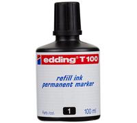 TINTA INCHIOSTRO NERO 100 ML PER PENNE E STAMPANTI INKJET FRASCO RICARICABILE