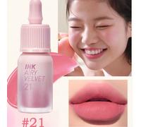 K-Beauty Peripera Ink Airy Velvet Lip Tint, colore ad alta pigmentazione, lunga tenuta, leggero, senza glutine, senza parabeni, rossetto opaco vellutato, rossetto liquido, Smooth, lunga durata, K-Beau