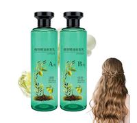 Tinta per Capelli,Crema Ristrutturante Delicata con Olio Vegetale 260ml | Kit 2 Flaconi Colorazione Femminile,per Copertura Grigi Salon e Casa