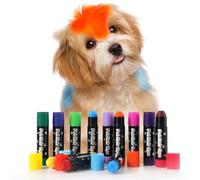 Tinta per del Cane | Colorante Per Manto Cani,Tinta Temporanea Vivace, Lavabile e Sicura per Toelettatura, Styling Creativo e Festival