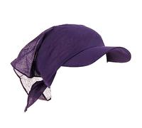 Tinta unita all'aperto antivento e con tesa cotone stampato Foulard indossato Top Hat, I, Taglia unica