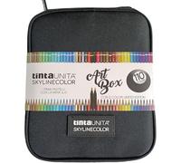 Tinta Unita Art Box Maxi Con Manico 110 Pastelli Mina 4.0 Nera