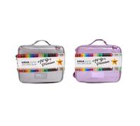 Tinta Unita Art Box Skylinecolor Premium con Tracolla da 144 (1 pezzo Random)