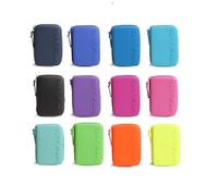 ASTUCCIO ONE TIME TINTA UNITA ARANCIO FLUO COVER RIGIDA 1ZIP3SCOMPARTI cod.27886