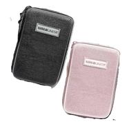 Tinta Unita Astuccio Rigido One Time EVA 21.5×14×7 cm - Completo Scuola Fantasie Young Gloum Brillantini - 2 Penne Cancellabili + Pastelli + Accessori (Nero)