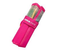 TINTA UNITA Astuccio Rotolo Completo di 24 pastelli + 1 matita - rotolo colore FUCSIA