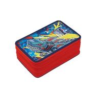 Astuccio 3 Zip Tinta Unita Young