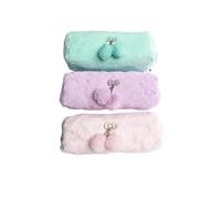 Tinta Unita Bauletto furry con charm HELLO KITTY (1 pezzo RANDOM)