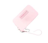 Pool Over Bustina in silicone con laccio piccola tinta unita (Salmone)