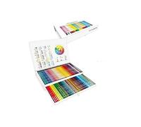 Tinta Unita Cassettiera 2 piani 72 pastelli Mina 4.2 colori classici