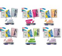 Tinta Unita Diario 12 mesi 2025/26 con Copertina in PVC + Stationery (1 pezzo Random)