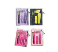 Tinta Unita Diario 12 Mesi Datato Glitter Animalier (1 pezzo Random) (Nero)