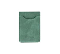 Tinta Unita ETRES Smart Wallet Deux Compatto Portacarte - MagSafe RFID Slim, Uomo Donna, Design (Deux Green)