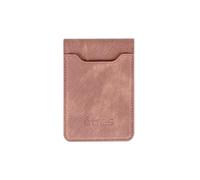 Tinta Unita ETRES Smart Wallet Deux Compatto Portacarte - MagSafe RFID Slim, Uomo Donna, Design (Deux Pink)