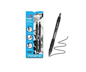 Tinta Unita Mitama - Penna scatto Speed3 - Nero