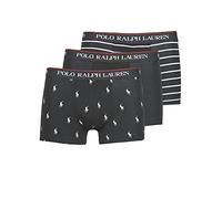 Polo Ralph Lauren Boxer 'Classic' 3 paia cotone stretch Uomo XL rosso rubino/nero/bianco