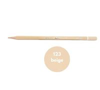 Tinta Unita Pastelli Sfusi con Segnanome Singoli Colori Matita 123 Beige