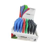 TINTA UNITA Penna a Sfera I'm punta 1mm a scatto Conf. da 4 penne (2 blu + 1 nero + 1 rosso)