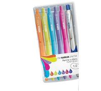TINTA UNITA Penna by sfera confezione 6 penne in colori assortiti