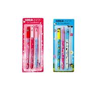 Tinta Unita Penne cancellabili Set Love Limited Edition + Set Be Different Limited Edition (inchiostro Blu)