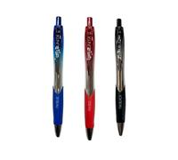 Tinta Unita PENNE GEL PUNTA 1.6 - GRADIENT NERO + ROSSO + BLU