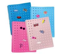 Tinta Unita QUADERNO A4 QUADRETTI CON SPIRALE CLICK con 5 PINS 1R poolover