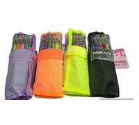 TINTA UNITA Rotolo 25 Penne Gel Glitterissima colori assortiti