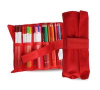 TINTA UNITA Rotolo Plus 18 pastelli classic color Mina 4.2 + 18 pennarelli Brush Bi Punta