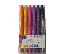 Tinta Unita Set da 5 Penne a Scatto Gel Colorate + 1 Penna Special - I'M
